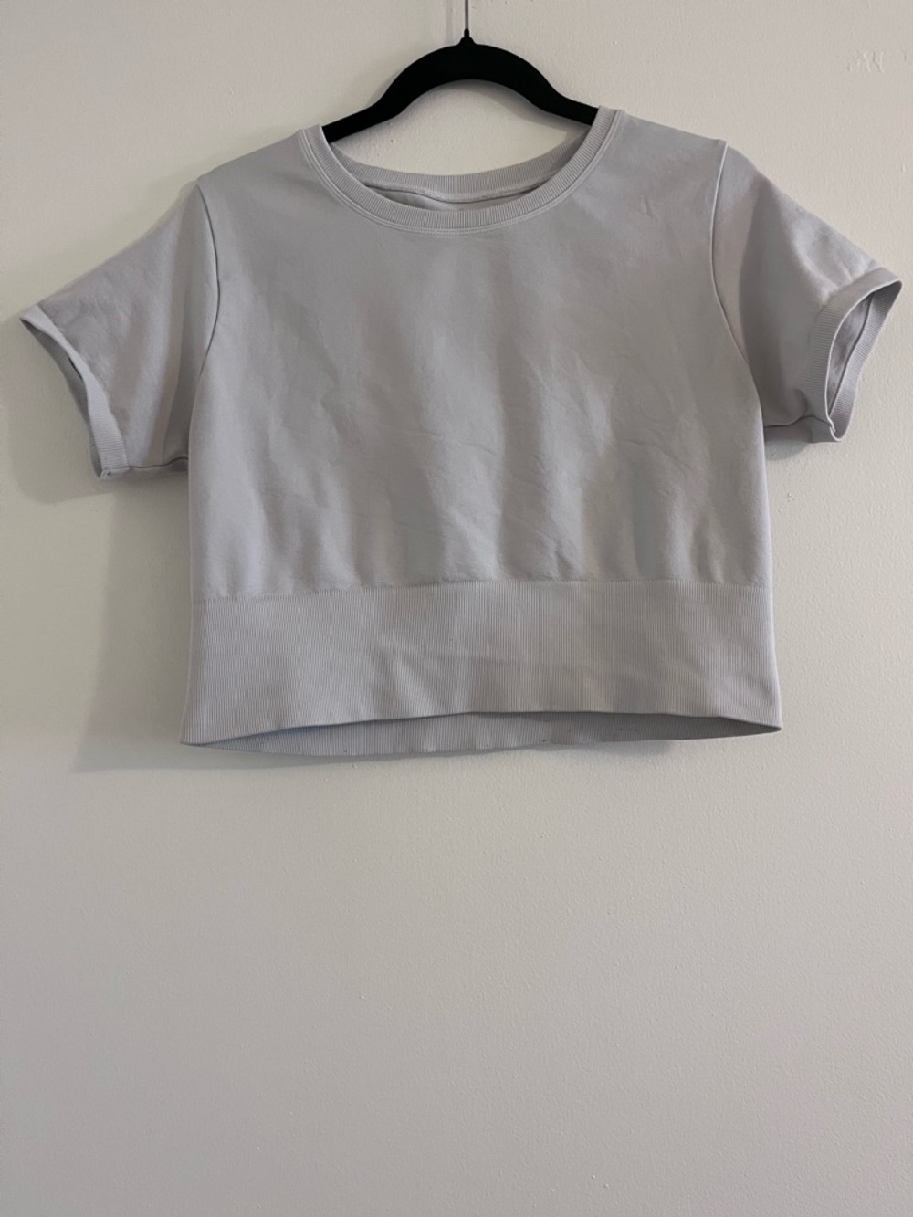 Offline By Aerie Sidewalk Seamless Cropped Tee View 2